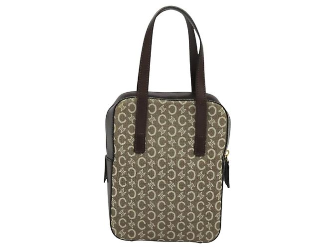 Céline Celine C Macadam Canvas Marrone - vista 2