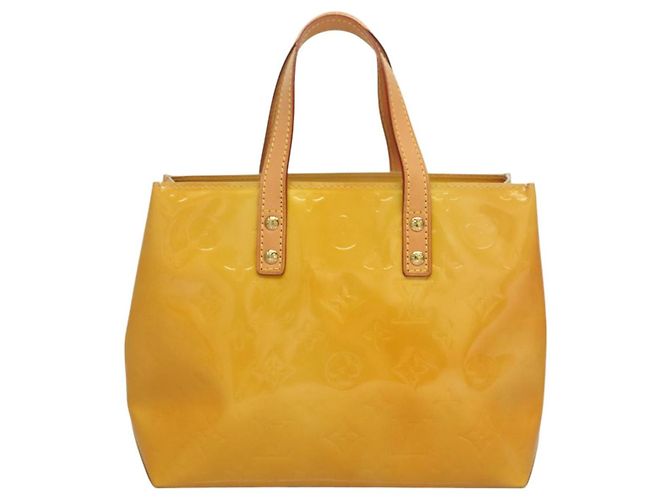 Louis Vuitton Reade Monogram Vernis PM Gelb - Ansicht 2