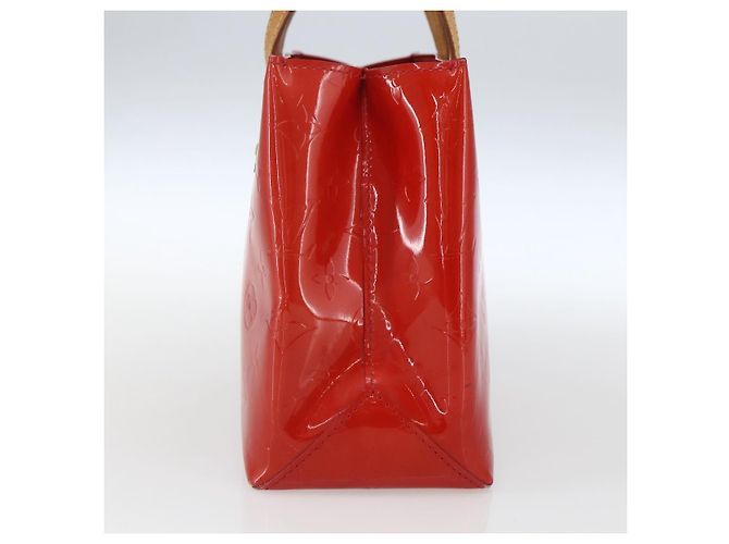 Borsa Louis Vuitton Reade Monogram Vernis PM Rosso - vista 3