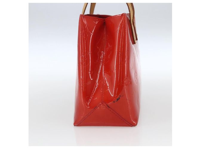 Borsa Louis Vuitton Reade Monogram Vernis PM Rosso - vista 4