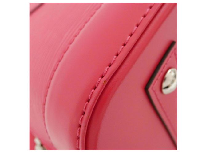 Borsa Louis Vuitton Epi Alma BB Rosa Rosso - vista 2