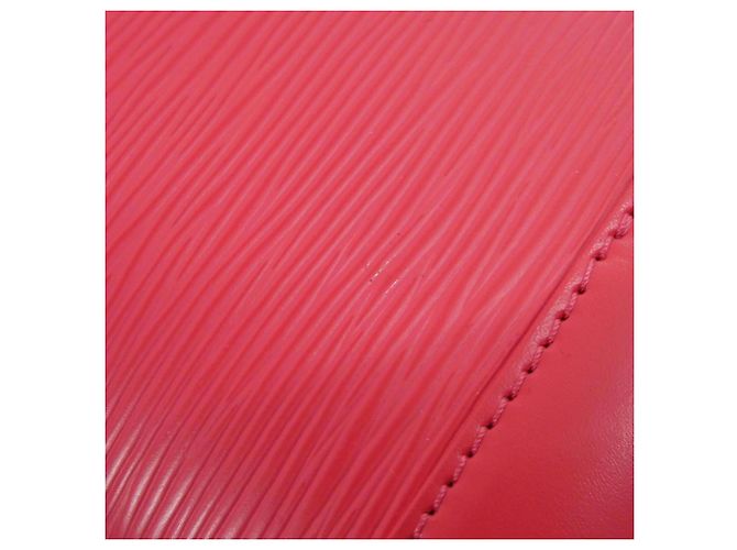 Borsa Louis Vuitton Epi Alma BB Rosa Rosso - vista 5