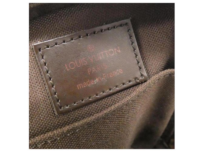 Pochette Louis Vuitton Damier Etui Okapi GM Marrone - vista 8