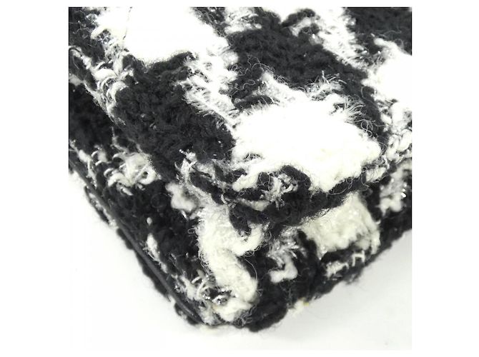 Chanel 19 Line AP0985 Chain/Shoulder Wallet Nero Bianco - vista 3