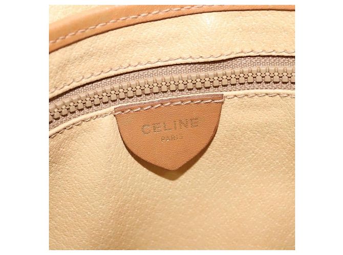 Céline Celine Vintage Macadam Canvas Small Marrone - vista 6