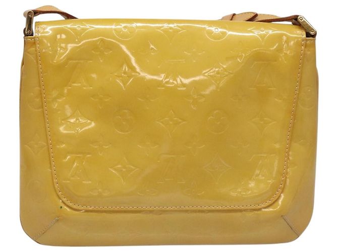 Louis Vuitton Thompson Street Monogram Vernis Medium Beige - vista 2
