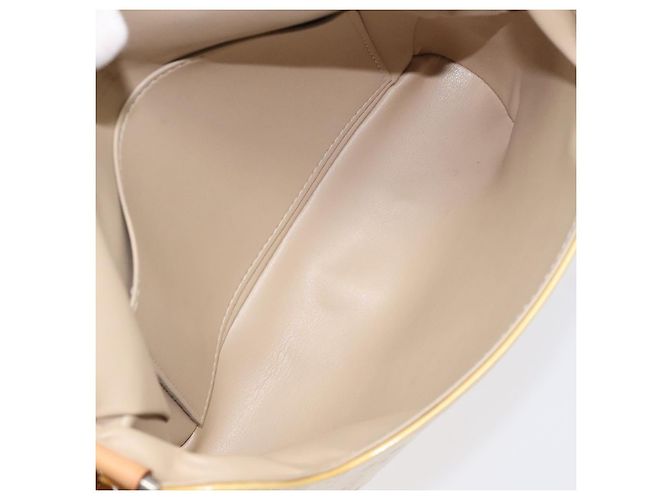 Louis Vuitton Thompson Street Monogram Vernis Medium Beige - vista 5