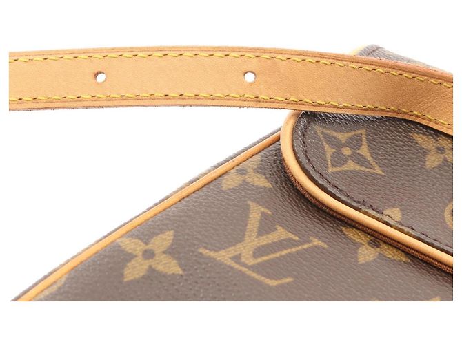 Louis Vuitton Marelle Sac Ad Monogram Zaino/Borsa Marrone - vista 11