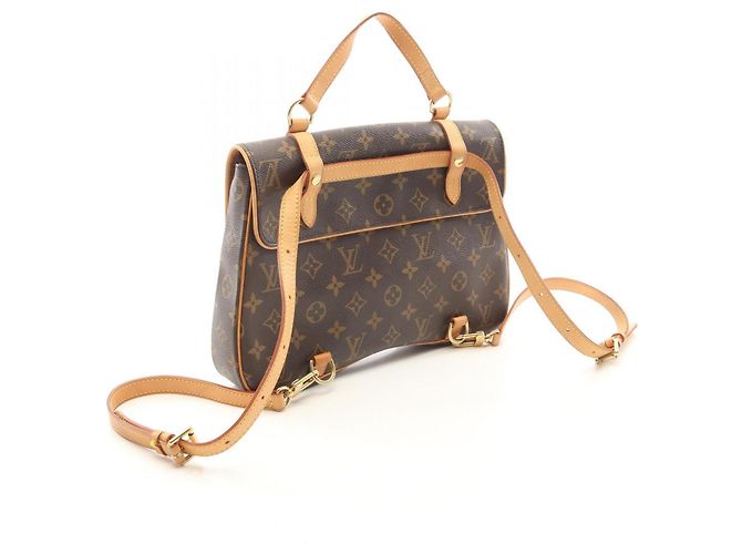 Louis Vuitton Marelle Sac Ad Monogram Zaino/Borsa Marrone - vista 2