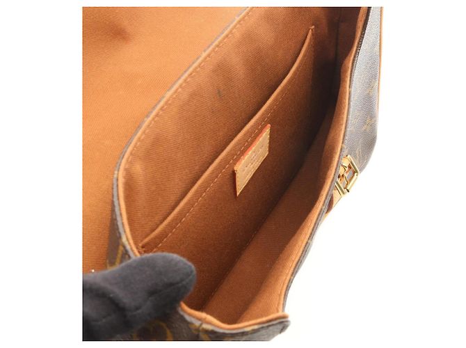 Louis Vuitton Marelle Sac Ad Monogram Zaino/Borsa Marrone - vista 3
