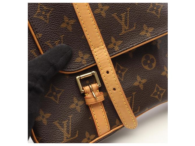 Louis Vuitton Marelle Sac Ad Monogram Zaino/Borsa Marrone - vista 7