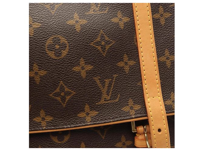 Louis Vuitton Marelle Sac Ad Monogram Zaino/Borsa Marrone - vista 8
