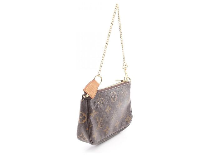 Louis Vuitton Mini Pochette Accessoires Marrone - vista 2