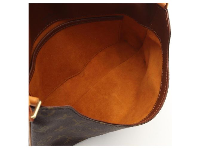 Borsa a tracolla Louis Vuitton Musette Tango Marrone - vista 3