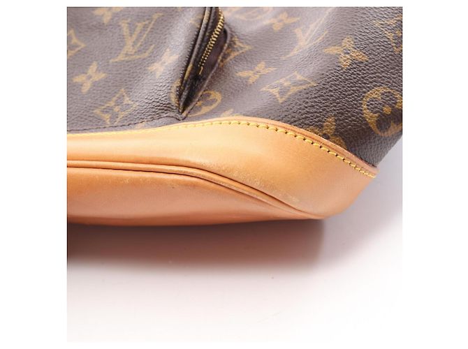 Zaino/Borsa Louis Vuitton Montsouris MM Monogram Marrone - vista 10