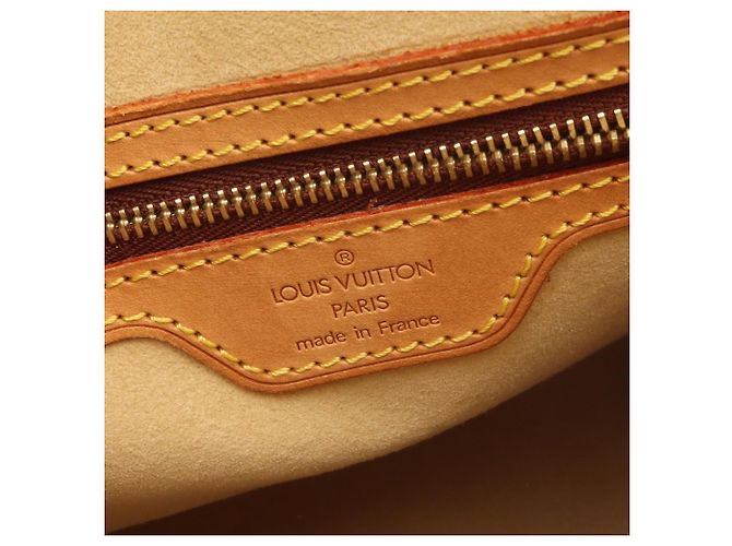 Borsa a Spalla Louis Vuitton Looping MM Marrone - vista 4