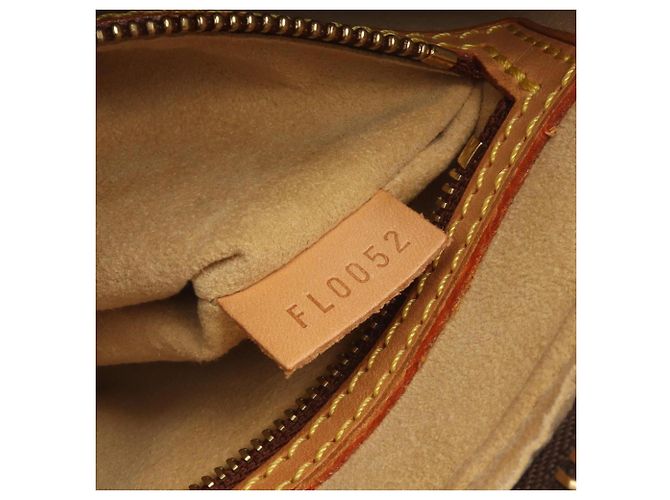 Borsa a Spalla Louis Vuitton Looping MM Marrone - vista 5
