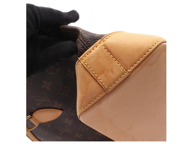 Borsa Tote Louis Vuitton Lockit Horizontal Monogram Marrone - vista 8