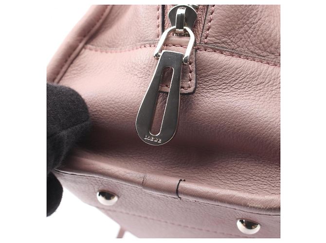 Borsa Loewe Amazona 28 Rosa - vista 10