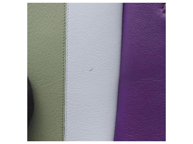 Borsa Tote Piccola Loewe Shell Multicolore Verde - vista 6