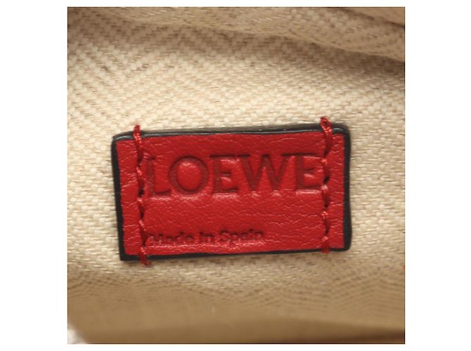 Borsa 2-Way Loewe Puzzle Bag Nano Rosso - vista 4