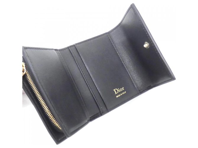 Cartera Christian Dior DIOR TRIANON HIBISCUS Negro - vista 3