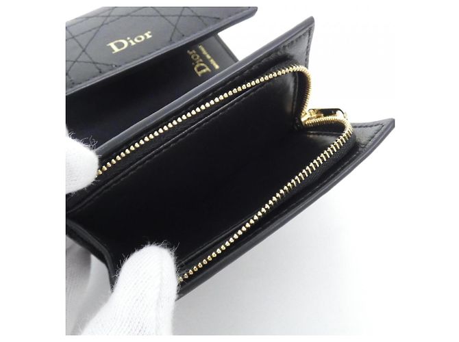 Cartera Christian Dior DIOR TRIANON HIBISCUS Negro - vista 4