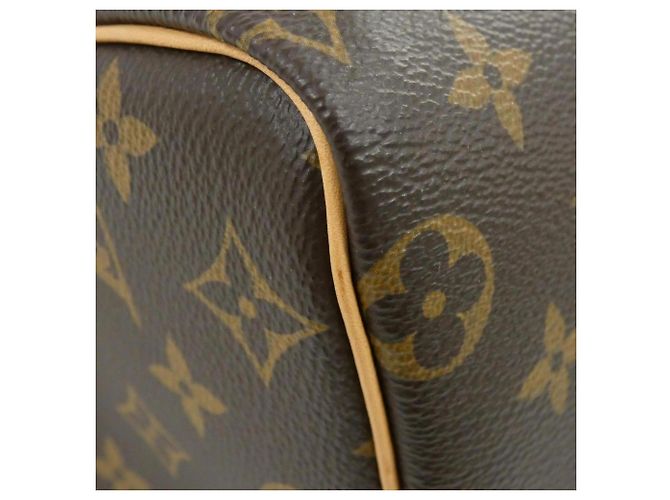 Borsa Boston Louis Vuitton Monogram Speedy 25cm Marrone - vista 2