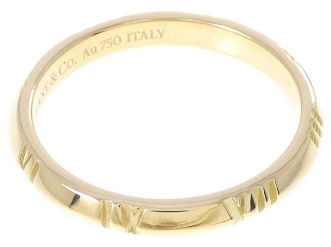 Anello stretto chiuso Tiffany & Co. Atlas X D'oro - vista 3