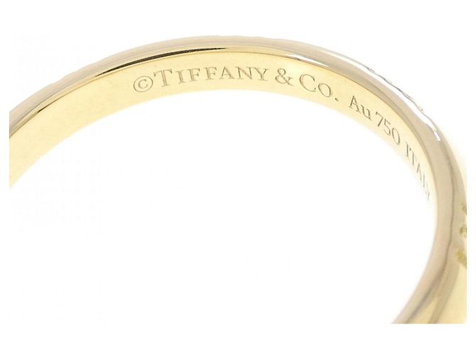 Anello stretto chiuso Tiffany & Co. Atlas X D'oro - vista 4