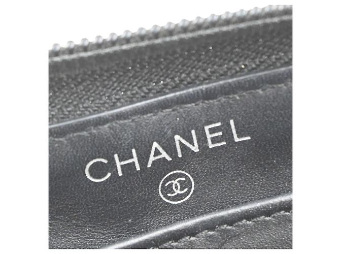 Chanel CC Zip Around Leather Nero - vista 6