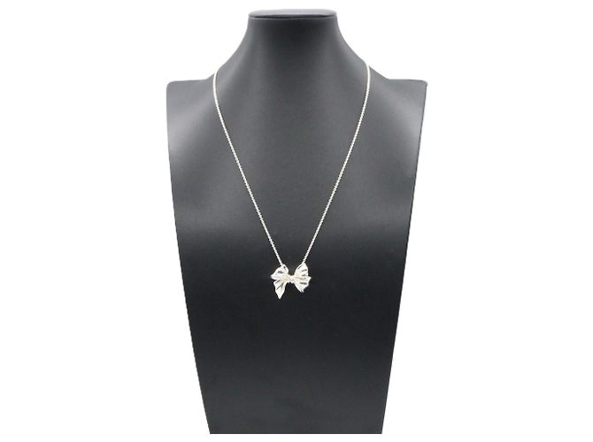 Collana Tiffany & Co. Silver Ribbon Argento - vista 6
