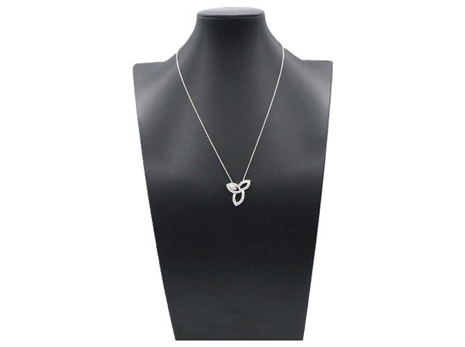 Collana Lily Cluster in diamanti Harry Winston Argento - vista 5