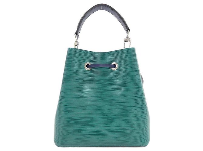 Néonoé Borsa a Spalla Louis Vuitton Epi Neo Noe BB Verde Verde chiaro - vista 2