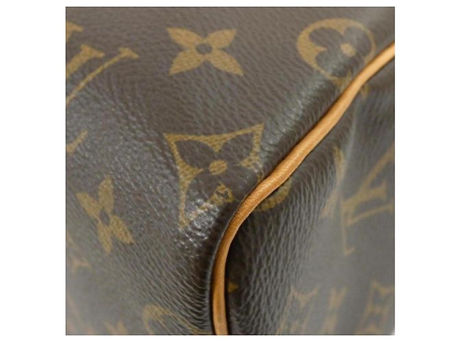Borsa Boston Louis Vuitton Monogram Speedy 25cm Marrone - vista 2