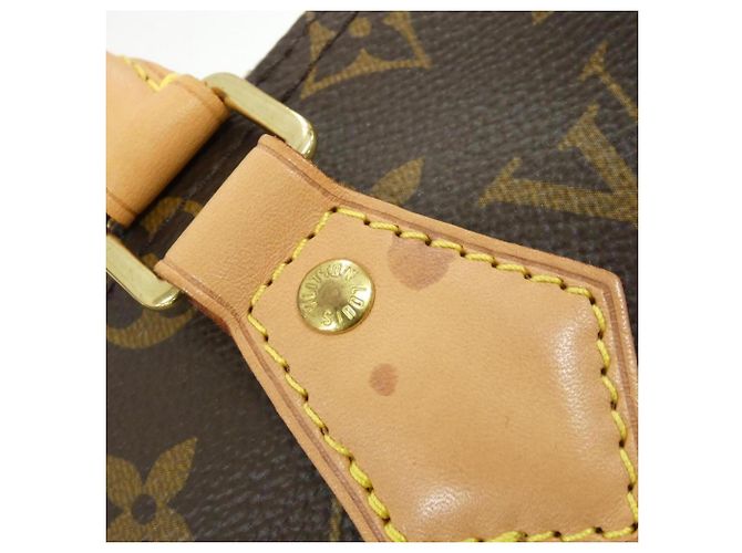 Borsa Boston Louis Vuitton Monogram Speedy 25cm Marrone - vista 3