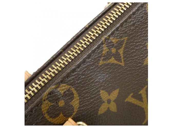 Borsa Boston Louis Vuitton Monogram Speedy 25cm Marrone - vista 4
