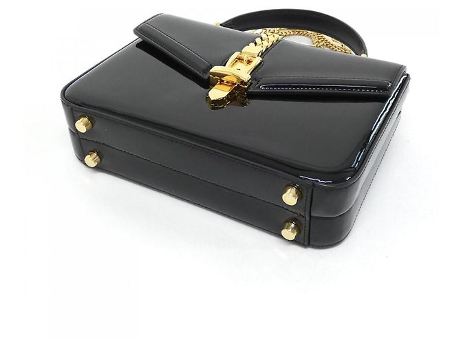 Borsa Gucci SYLVIE 1969 Nero - vista 3