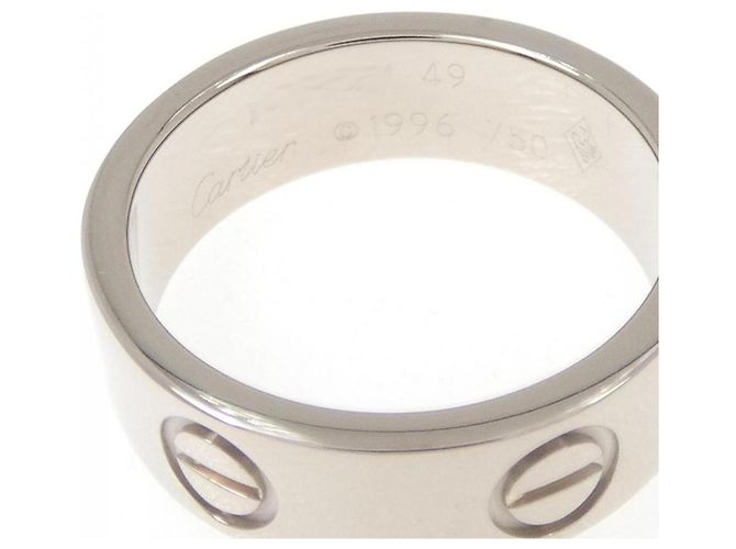 Cartier Love Ring aus 18K Weißgold Golden - Ansicht 3