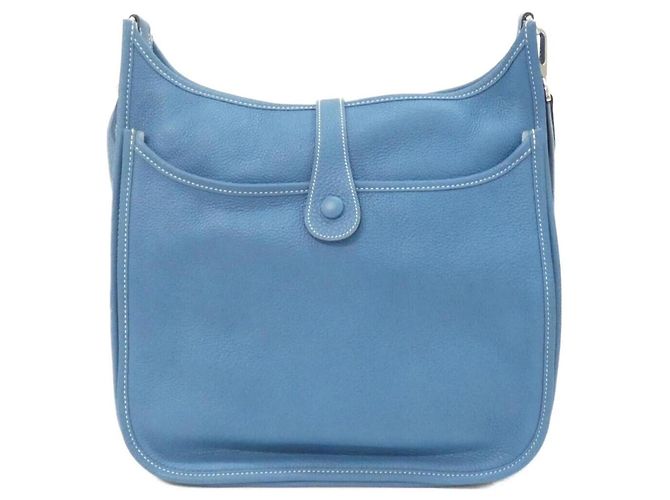 Hermès Hermes Evelyne II GM Schultertasche Blau - Ansicht 2
