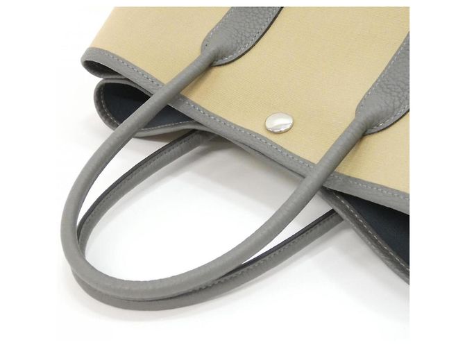Hermès Bolso Hermes Garden Party Verso Beige - vista 5