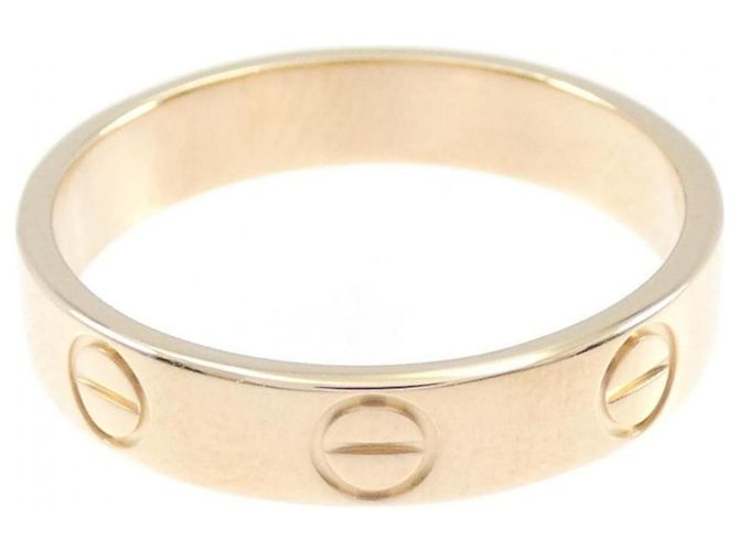 Anello Mini Love di Cartier in oro rosa D'oro - vista 2