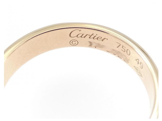 Anello Mini Love di Cartier in oro rosa D'oro - vista 3
