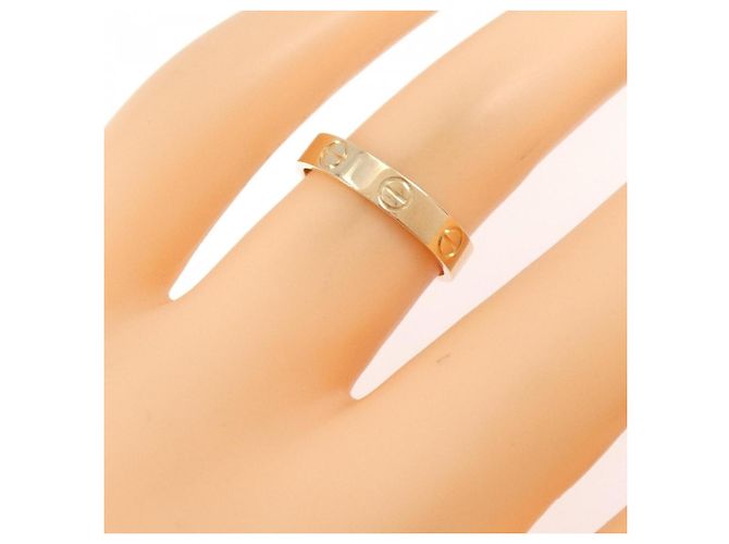 Anello Mini Love di Cartier in oro rosa D'oro - vista 4