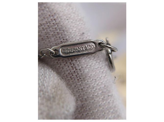 Tiffany & Co. Diamantkette aus Platin Silber - Ansicht 11