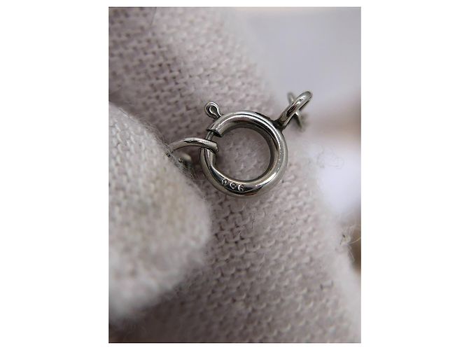 Tiffany & Co. Diamantkette aus Platin Silber - Ansicht 14