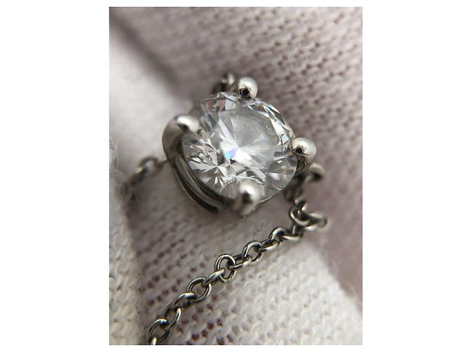 Tiffany & Co. Diamantkette aus Platin Silber - Ansicht 7