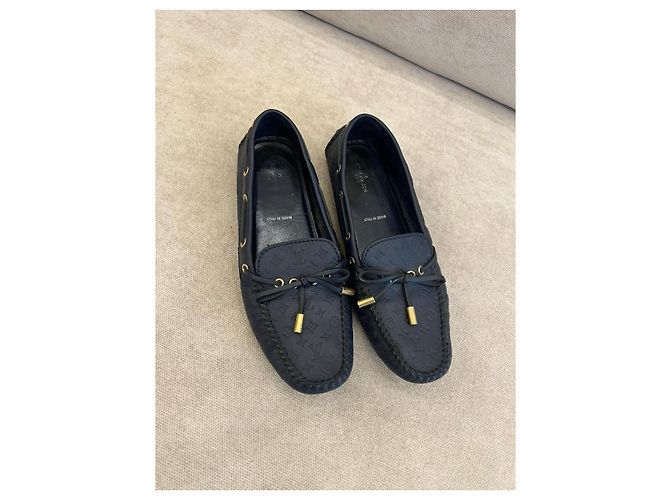 Mocassini Louis Vuitton in pelle nera Nero - vista 2