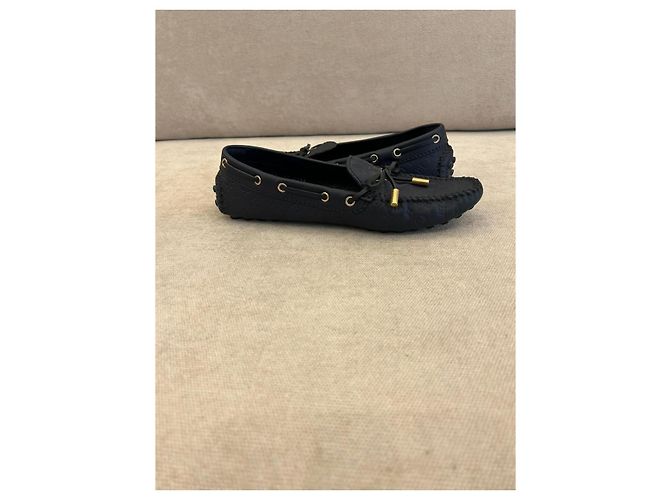 Mocassini Louis Vuitton in pelle nera Nero - vista 6