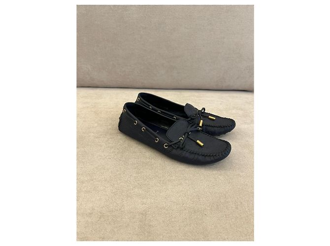 Mocassini Louis Vuitton in pelle nera Nero - vista 8